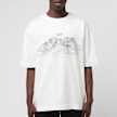 Oakley Wired Mountain Scape Tee white 88455 2