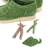 Clarks Wallabee Buckle green 89729 7