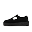 Clarks Originals Wmns Trek Wedge T-Bar Suede schwarz 87302 3
