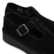 Clarks Originals Wmns Trek Wedge T-Bar Suede schwarz 87302 6