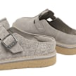 Clarks Solsbury Mule grey suede grau 85615 7