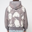 Pleasures x Slipknot Nonagram Zip Hoodie gris 86281 4