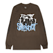 Pleasures&nbsp; x Slipknot Compass Long Sleeve brun 87748 1