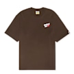 A Bathing Ape Logo Relaxed Fit Tee brown 89865 1