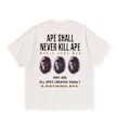 A Bathing Ape Slogan Relaxed Fit Tee beige 86325 1