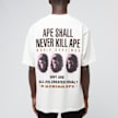 A Bathing Ape Slogan Relaxed Fit Tee beige 86325 4