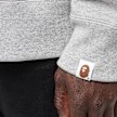 A Bathing Ape Ape Face Crewneck Sweatshirt grijs 86290 7