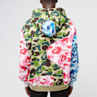 A Bathing Ape ABC Camo Patchwork Relaxed Fit Zip Hoodie multi-colour 87734 4