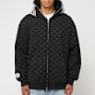 A Bathing Ape College Monogram Relaxed Fit Shark Full Zip Hoodie black zwart 87736 2