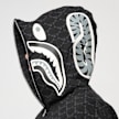 A Bathing Ape College Monogram Relaxed Fit Shark Full Zip Hoodie black zwart 87736 7