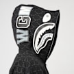 A Bathing Ape College Monogram Relaxed Fit Shark Full Zip Hoodie black zwart 87736 8