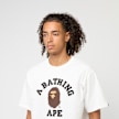A Bathing Ape College Tee white white 87769 5