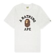 A Bathing Ape College Tee gray grijs 86327 1