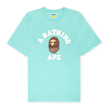 A Bathing Ape College Tee blue blauw 86328 1
