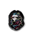A Bathing Ape Neon Camo Ape Head Ashtray black Undefined Color 90755 1