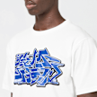 A Bathing Ape Asnka Kanji Graffiti Logo Tee weiß 89870 5