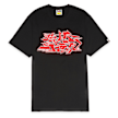A Bathing Ape Asnka Kanji Graffiti Logo Tee black 87772 1