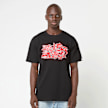 A Bathing Ape Asnka Kanji Graffiti Logo Tee schwarz 87772 2