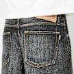 A Bathing Ape Twin Sta Relaxed Fit Denim Shorts grau 89402 6