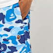 A Bathing Ape ABC Camo One Point Relaxed Fit Water Shorts blue 86257 7