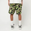 A Bathing Ape&nbsp; ABC Camo One Point Relaxed Fit Water Shorts vert 89838 4