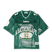 A Bathing Ape Line Camo Multi Logo Relaxed Fit Football Jersey green 88748 1