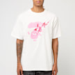 A Bathing Ape ABC Camo Ape Face Sta Tee white/pink blanc 87773 2