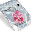 A Bathing Ape ABC Camo Ape Head Acrylic Keychain light pink 87707 2