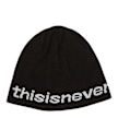 thisisneverthat SP-Logo No Cuff Beanie zwart 90377 1