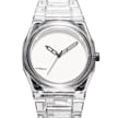 D1 Milano Nylon Exp White Watch 39mm silber 88717 1