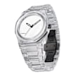 D1 Milano Nylon Exp White Watch 39mm silber 88717 2