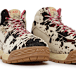 Autry&nbsp; Malga Mid Leather Cow Print beige 85737 5