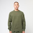 Nike Nocta Fleece Crewneck cargo khaki/team red grün 86292 2