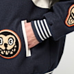 ICECREAM Collegiate Patch Varsity Jacket blue 87793 7