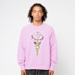 ICECREAM Cone Crewneck pink lichtroze 86293 2
