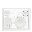 Transparent Speaker weiß 87710 1