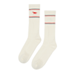 Autry x Maison Kitsune Socks beige 89757 1