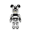Medicom Bearbrick Endoskeleton (T2 Ver.) 400% multi-colour 91096 1