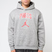 Jordan M J Paris City Hbr Flc Po carbon heather grau 86357 2