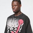 Jordan M J Nc Reissue Ovsz Ss Crew black/gym red/gym red zwart 91501 5