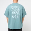 Nike Solo Swoosh Tee blauw 88784 4
