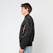 No Problemo&nbsp; x Alpha Industries No War MA-1 Jacket noir 88551 3