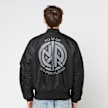 No Problemo&nbsp; x Alpha Industries No War MA-1 Jacket noir 88551 4
