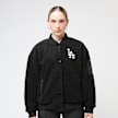 New Era MLB OS Sherpa Bomber Los Angeles Dodgers blk schwarz 86619 2