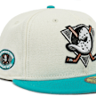 New Era MLB Chrome Pack 59Fifty Anaheim Ducks beige 89486 5