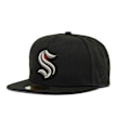 New Era 59Fifty NHL Black Dome Pack Seattle Kraken black 86632 2