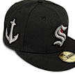 New Era 59Fifty NHL Black Dome Pack Seattle Kraken noir 86632 5