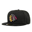 New Era 59Fifty NHL Black Dome Pack Chicago Blackhawks schwarz 86633 2