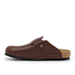 Birkenstock Boston WB LE Vintage Wood brun 86648 3