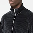 Our Legacy Shrunken Fullzip Polo Velour grijs 86654 5
